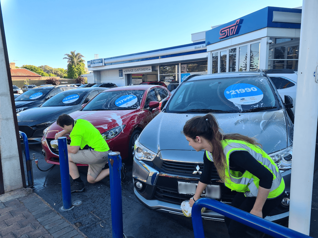 UniPhi car cleaning work example 4