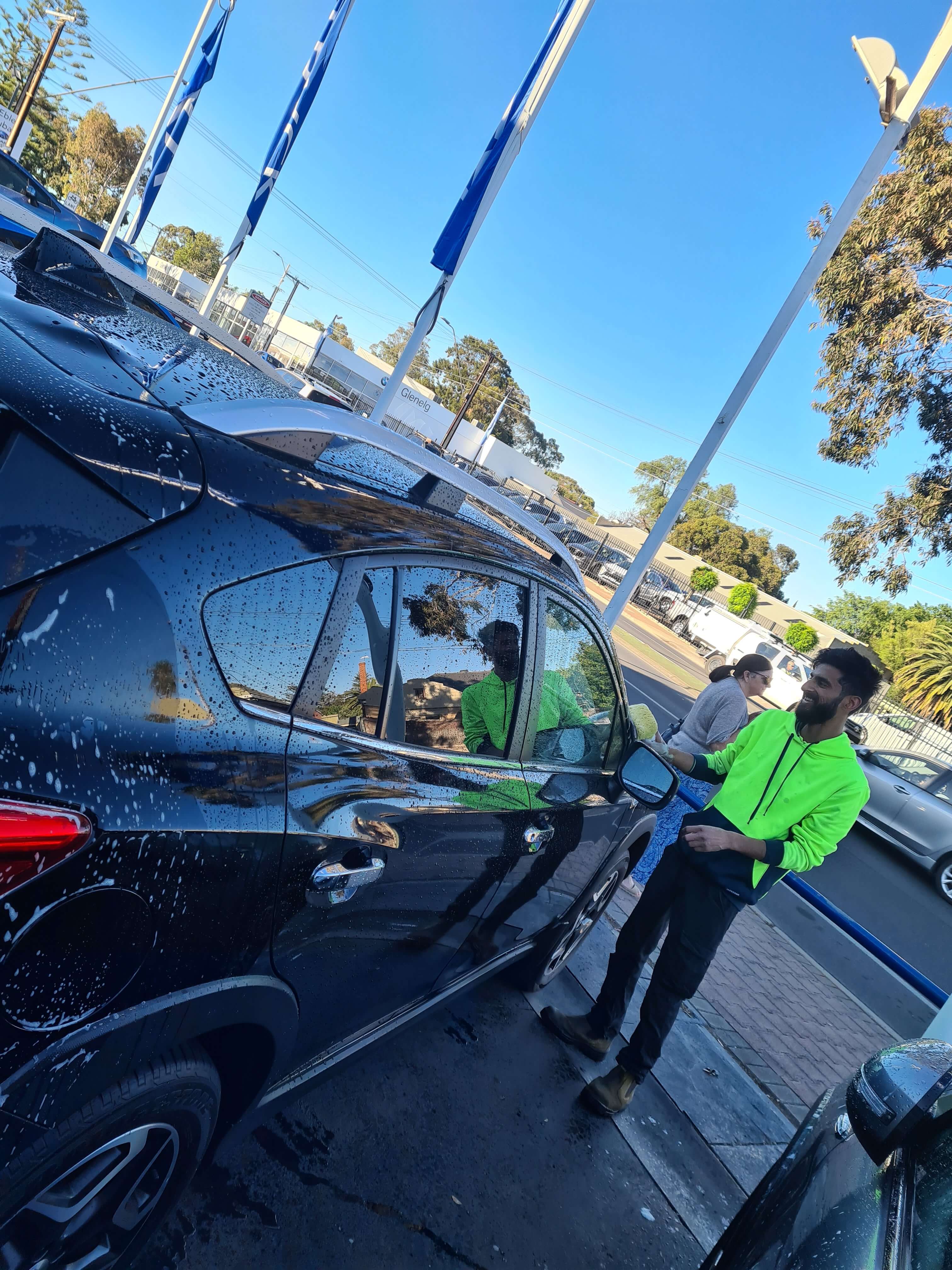 UniPhi car cleaning work example 2